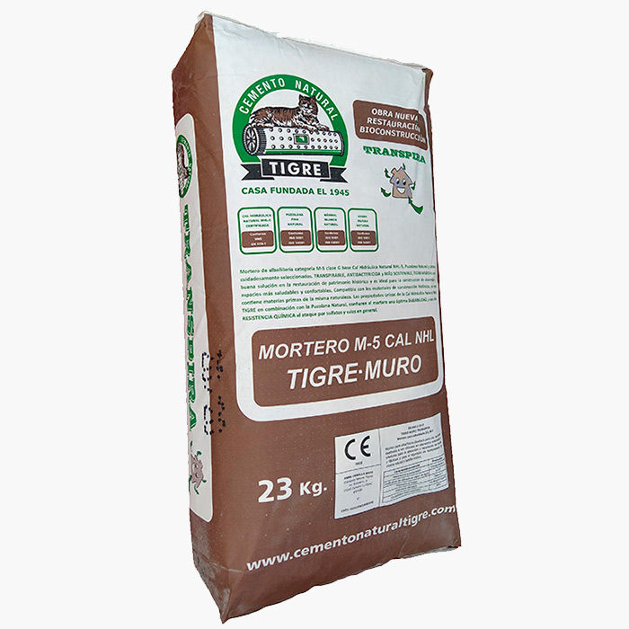 Mortero cal NHL Tigre Muro