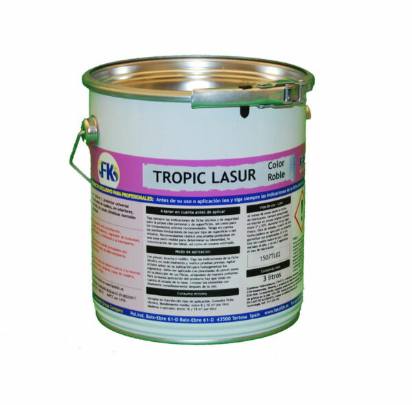 Lasura para madera TROPIC LASUR de Fakolith - Imagen 1